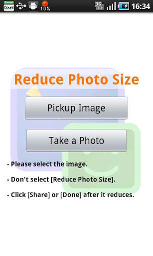 Reduce Photo Size screenshot 1