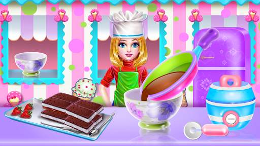 IceCream Sandwich Cake Cooking screenshot 3