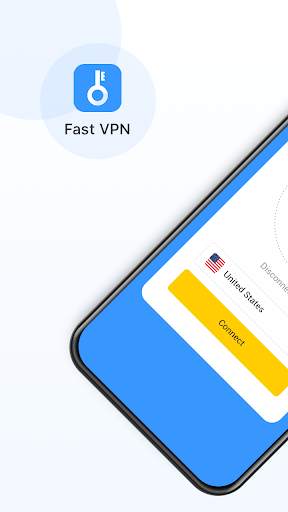 Fast VPN - Best Free, Secure unlimited VPN proxy screenshot 1