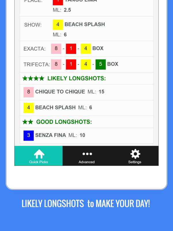 Free Horse Racing Picks & Tips - TVG NYRA Bet Help screenshot 12