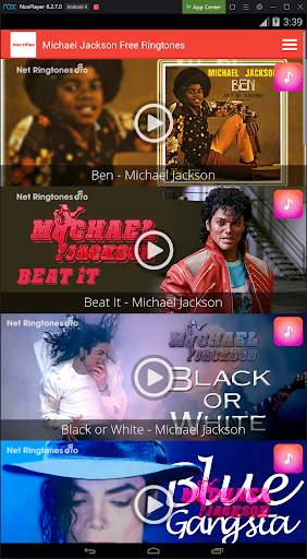 Michael Jackson Free Ringtones screenshot 2