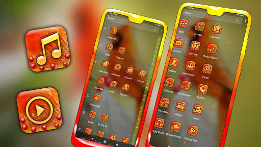 Cardinal Bird Launcher Theme screenshot 4