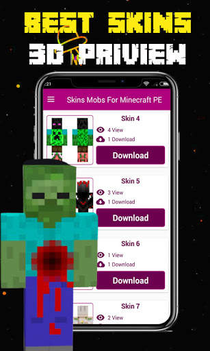 Mobs Skin Pack For Minecraft PE screenshot 4