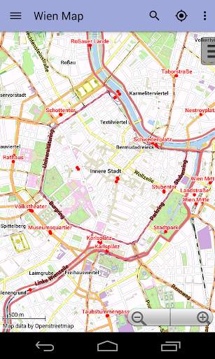 Vienna Offline City Map Lite screenshot 2