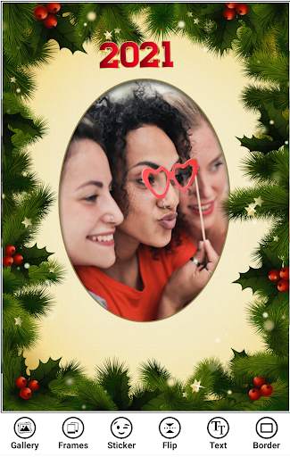 Christmas Frames Photo Collage editor 🎅🎄 2021 screenshot 4