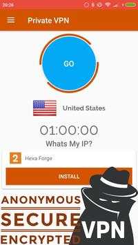 XXX Private VPN screenshot 4