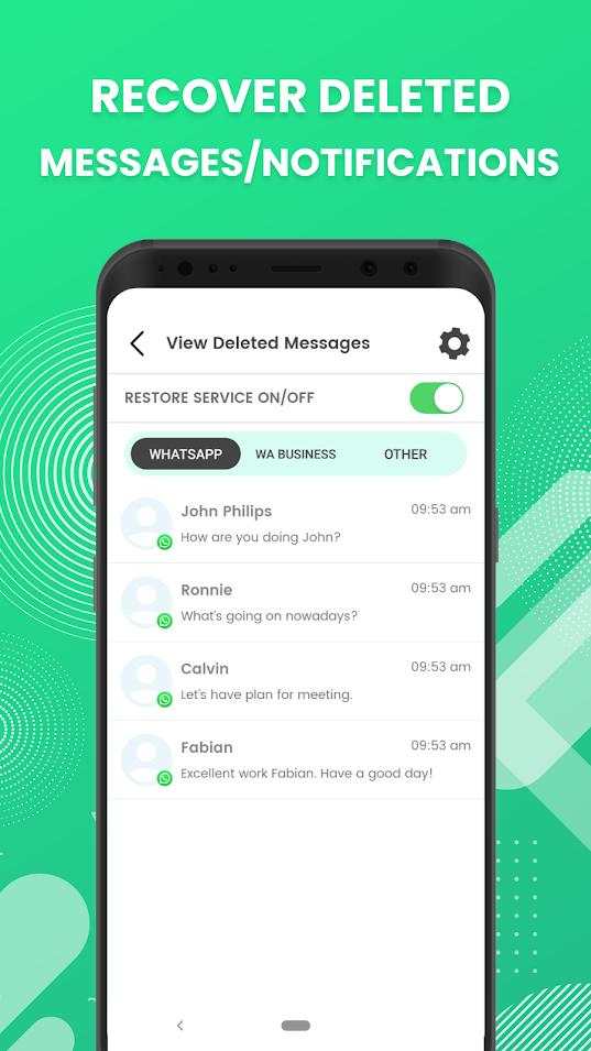 WhatsDelete: View Deleted Mess screenshot 5