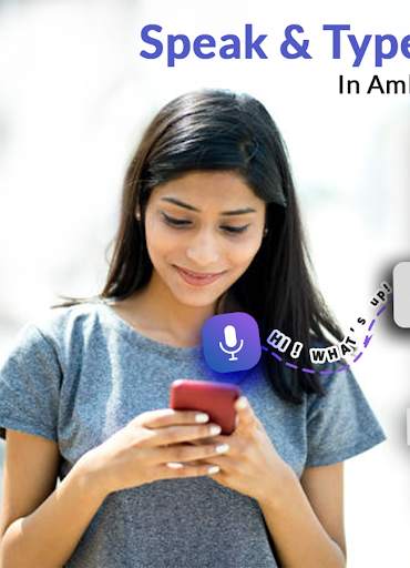 Amharic Voice Typing Keyboard -Easy voice keyboard screenshot 2