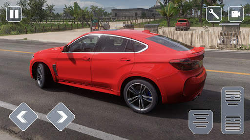 Car Driving Simulator BMW X6 screenshot 5