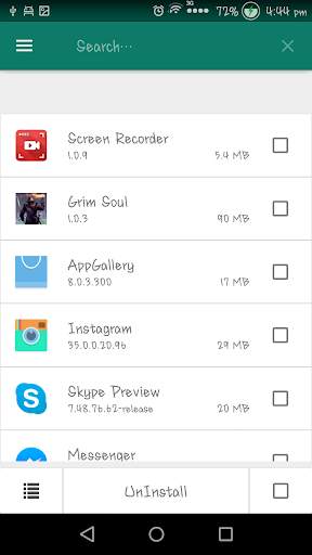 Mobile Apps & Games Uninstaller screenshot 3