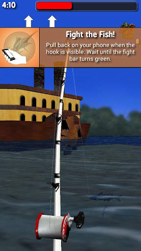 Big River Fishing 3D Lite screenshot 3