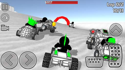 Stickman Car Racing screenshot 1