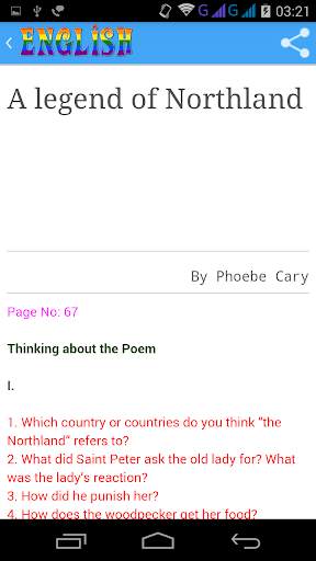 Class 9 English Solutions screenshot 7