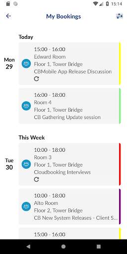 CBMobile - Cloudbooking screenshot 2