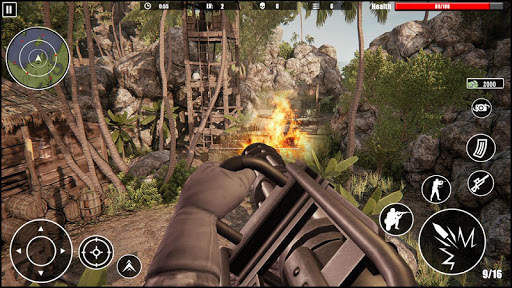 Gunner Navy War Shoot 3d : First-Person Shooters screenshot 3