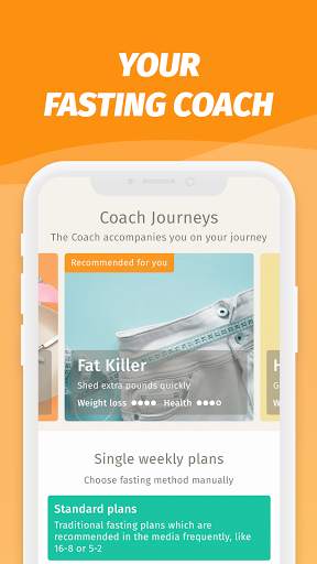 BodyFast Intermittent Fasting Tracker - Diet Coach screenshot 2