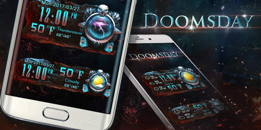 Doomsday Weather Widget Theme screenshot 3