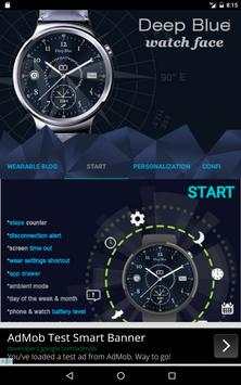 Deep Blue Watchface screenshot 8