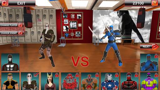Real Robot Ninja Ring Fight: Fighting Games 2020 screenshot 6