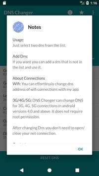 Free DNS Changer (No Root 3G/WiFi) screenshot 2