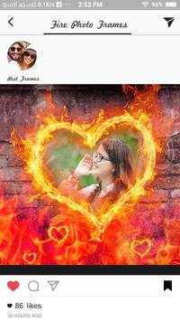 Fire Photo Frame screenshot 4