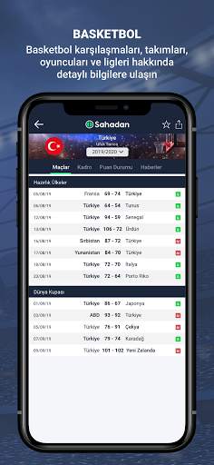 Sahadan - Hızlı Canlı Skor screenshot 7