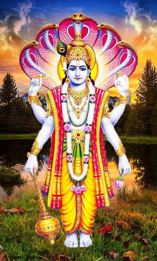God Vishnu Live Wallpaper screenshot 6