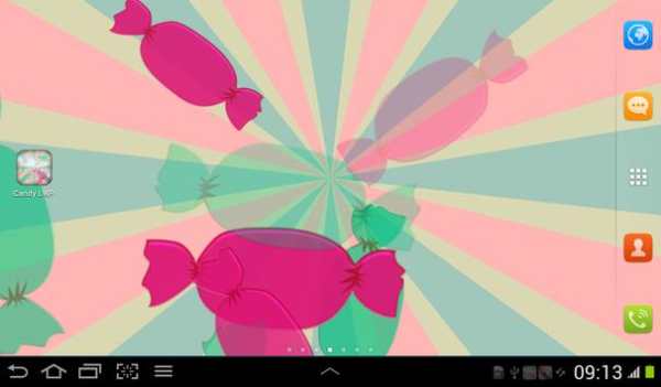 Candy Live Wallpaper screenshot 5