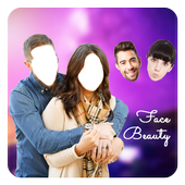 Face Beauty Couple Photo Suit أيقونة