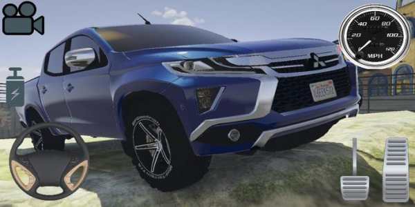 Driving Mitsubishi L200 SUV Simulator screenshot 3