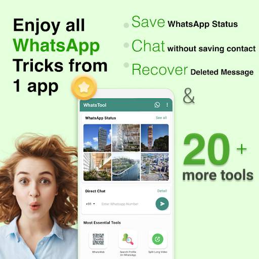 হোয়াটসুল: হোয়াটসঅ্যাপের জন্য টুলকিট screenshot 2