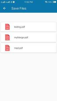 PDF Merger & PDF Combiner screenshot 1