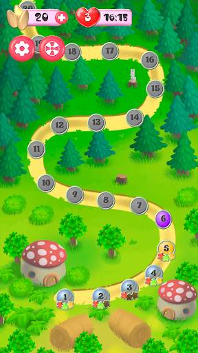 Berries Match Three, connect and crush fruits screenshot 3