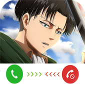 Fake Call From Levi AOT icon