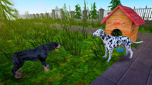 Dalmatian Dog Pet Life Sim 3D screenshot 1