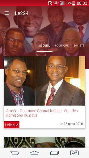 Le224 News - Actualité screenshot 1