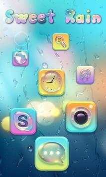 Sweet Color Rain Launcher screenshot 1