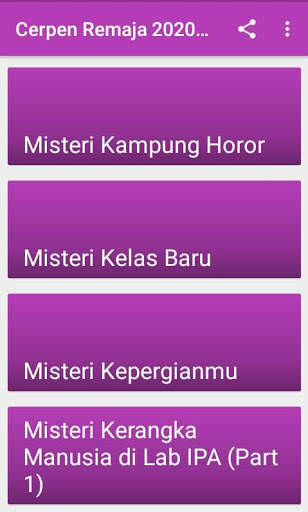 Cerpen Remaja 2020 Versi Offline 500 Cerpen Remaja screenshot 7