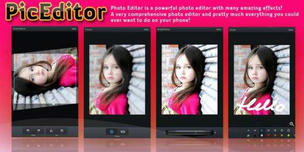 Photo PicEditor - Photo Editor screenshot 2