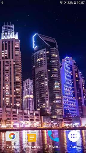 Night City Dubai Video LWP screenshot 3