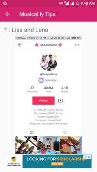 Musical.ly Tips screenshot 4