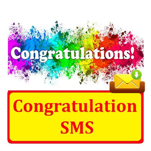 Congratulations SMS Text Message Latest Collection icon
