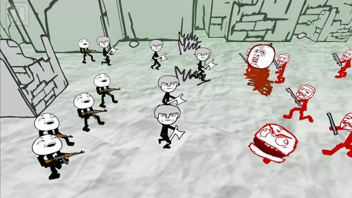 Stickman Meme Battle Simulator screenshot 1