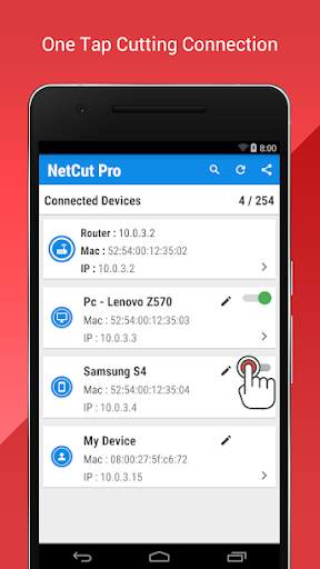 SelfishNet - WiFi Analyzer screenshot 2