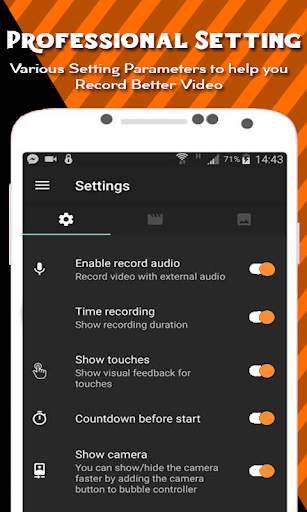 Screen  Recorder : Video & Audio screenshot 3