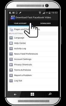 Download Facebook Video Fast screenshot 5