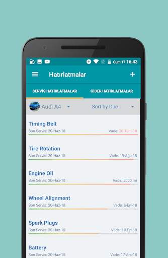 Simply Auto - araç bakım screenshot 4