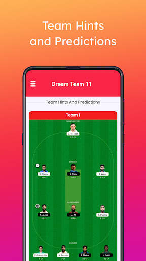 Dream Team 11 - Cricket Prediction & Live Score screenshot 4