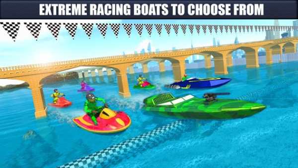 Super Jet Ski Driving 2018: Powerboat Water Racing screenshot 10