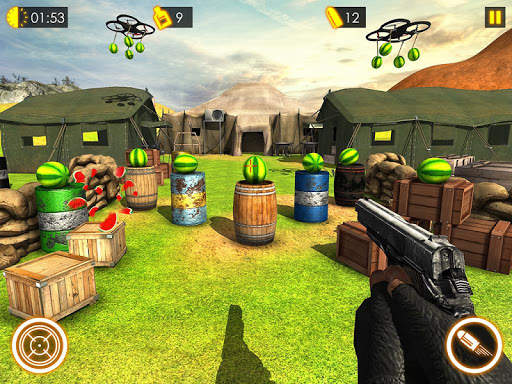 Watermelon shooting game 3D screenshot 10